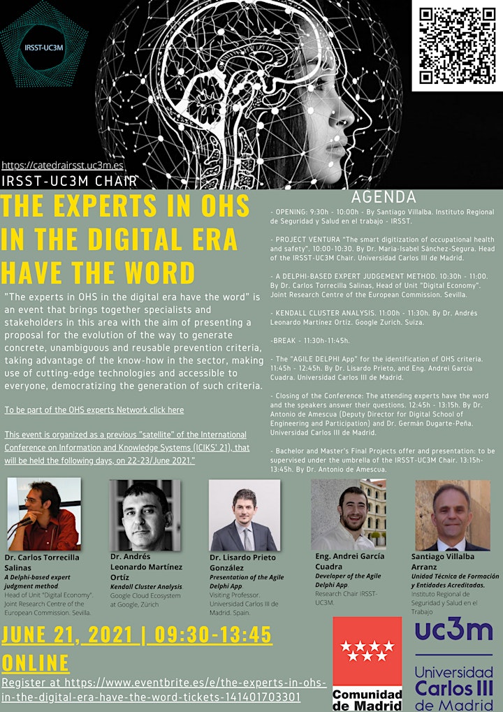 The experts in OHS in the digital era have the word image