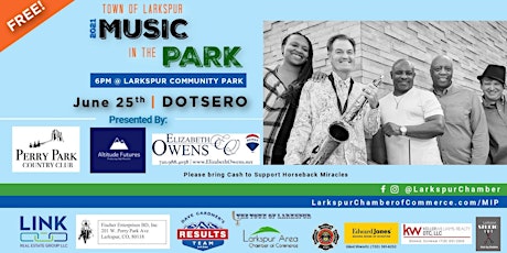Music In the Park: DOTSERO primary image