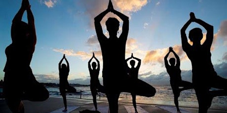 Imagem principal do evento International Yoga Day Fundraiser for India: 12pm Sun & Mon 20-21 June 2021