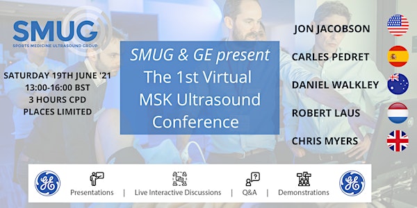 SMUG  2021 MSK Ultrasound Virtual Conference