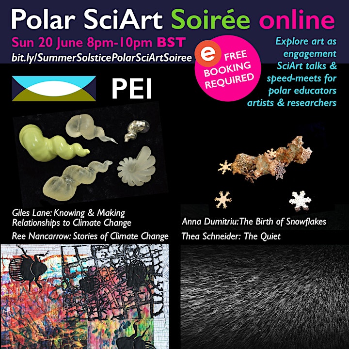 Summer Solstice Polar SciArt Soiree online image
