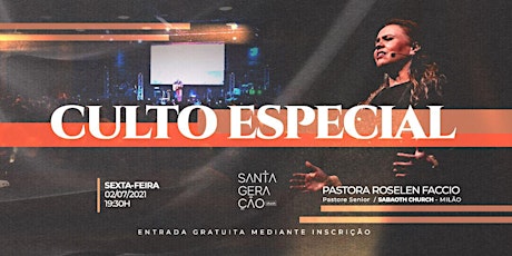 Imagem principal do evento CULTO ESPECIAL IBC CONTAGEM