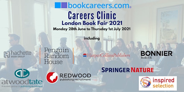 bookcareers.com Virtual Careers Clinic 2021 @ London Book Fair