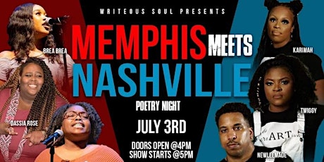 Memphis Meets Nashville Poetry Night