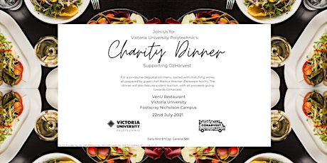 Victoria University Polytechnic Charity Dinner tickets