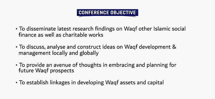  9th Global Waqf Conference - Virtual Conference & Webinar image 