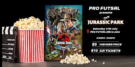 Pro Futsal screening of Jurassic Park primary image