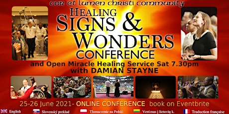 Healing Signs & Wonders ONLINE with Damian Stayne