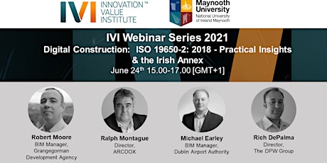 IVI Webinar Series 2021 - Digital Construction
