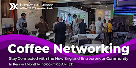 Coffee Networking with Boston Entrepreneurs primary image