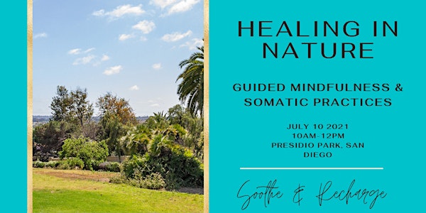 Healing in Nature: Guided Mindfulness & Somatic Practices