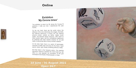 Primaire afbeelding van Online exhibition - 'My corona times'