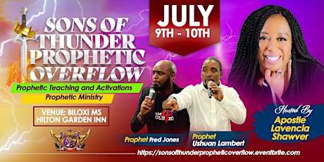 Sons of Thunder Prophetic Overflow