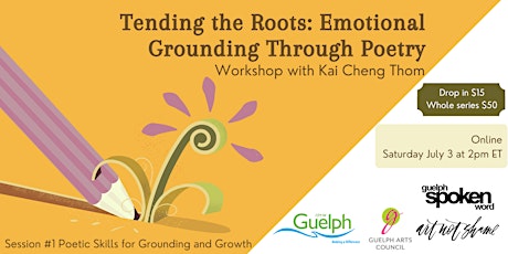 Primaire afbeelding van Tending the Roots: Emotional Grounding Through Poetry with Kai Cheng Thom