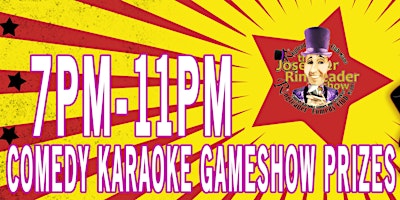 COMEDY KARAOKE GAMESHOWS  EVERY FRIDAY  7-11p The Miami Shores Garden Club