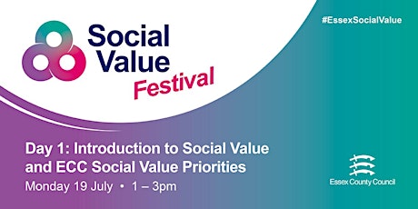 SV Fest Day 1: Introduction to Social Value and ECC Social Value Priorities primary image