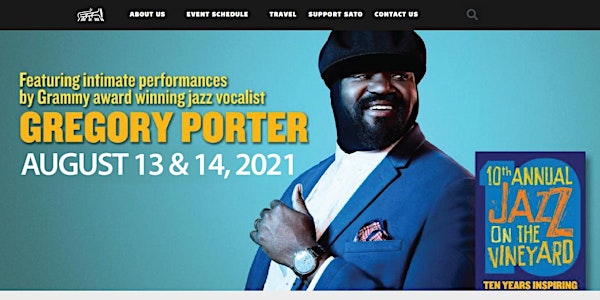 Jazz On the Vineyard 10! An afternoon with Gregory Porter