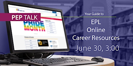 Imagen principal de PEPtalk: Online Career Resources at the EPL