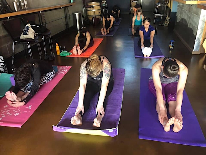 Yoga + Wine at Beaumont Cellars Woodinville image