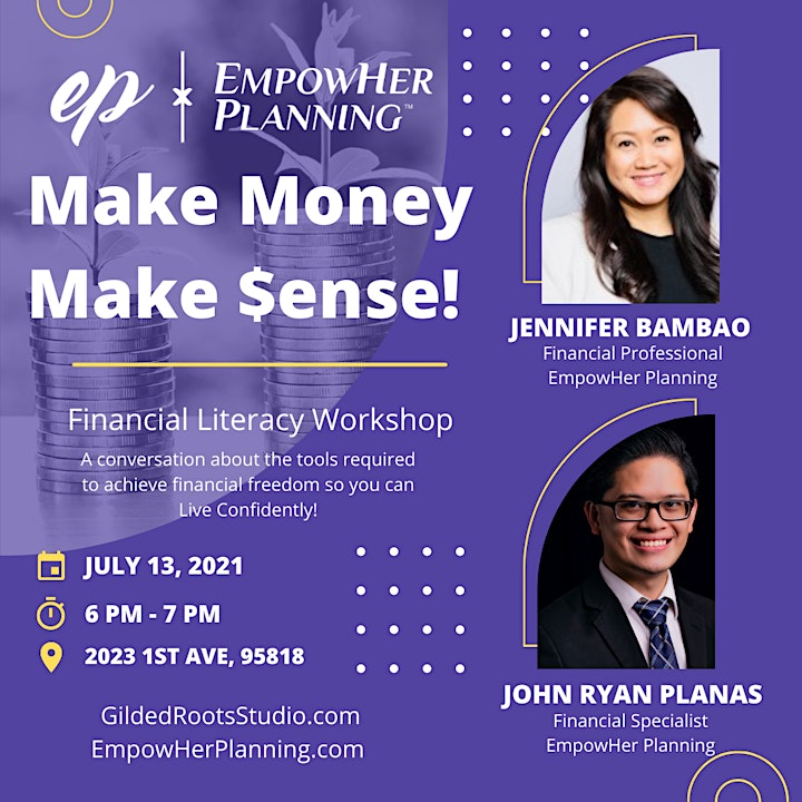 Make Money Make $ense!  A Free Financial Literacy Workshop image