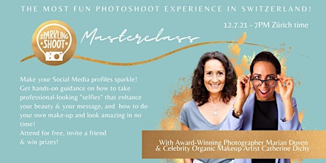Immagine principale di The Sparkling Shoot Masterclass II - Take Amazing Pro-looking Selfies! 