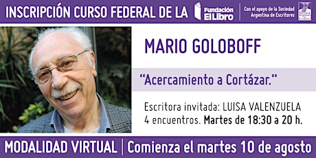 Curso virtual: “Acercamiento a Cortázar.”, a cargo de Mario Goloboff