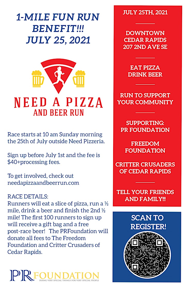 NEED A PIZZA AND BEER RUN image