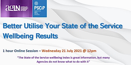 Hauptbild für Better utilise your State of the Service Wellbeing results