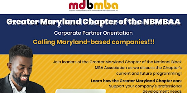 Maryland Black MBA - Corporate Partner Orientation