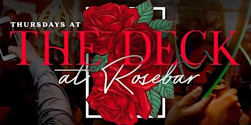 Primaire afbeelding van The Deck Thursdays At Rosebar DC