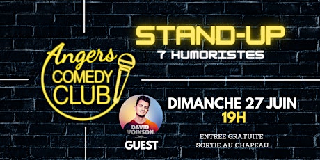 Angers Comedy Club - Dimanche  27 juin 2021 / Les Folies Angevines