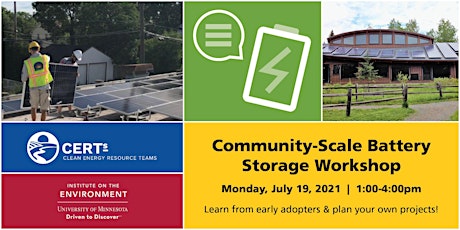 Community-Scale Battery Storage Workshop primary image