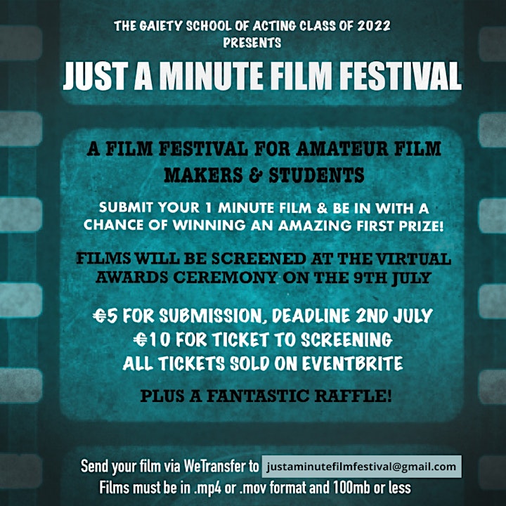 Just a Minute Film Festival image
