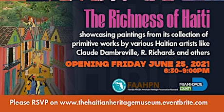 The Richness  of Haiti Pop Up Exhibition