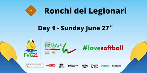 Women's European Championship 2021 - DAY 1 - Ronchi dei Legionari