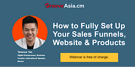 How to Fully Set Up Your Sales Funnels, Website and Product primary image