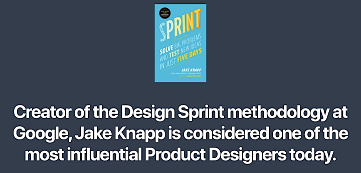 
		Official Design Sprint Masterclass with Jake Knapp image
