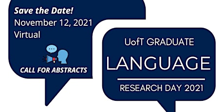 UofT Language Research Day 2021: Language Research in a Virtual Context primary image