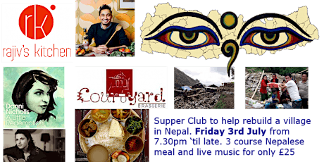 SUPPER CLUB FOR NEPAL IN ASSOCIATION WITH RAJIV'S KITCHEN primary image