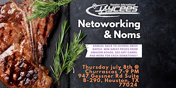 Young Professionals Networking & Noms - Back To School Donation Raffles!!