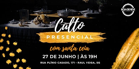 Imagem principal do evento Culto Presencial - Bola de Neve São Gonçalo | 27/06