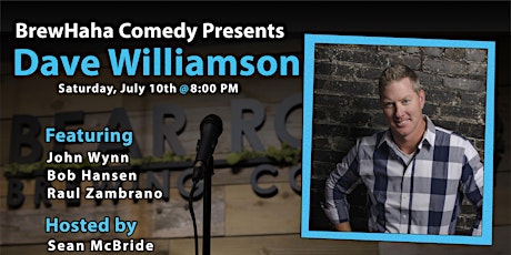 Brewhaha Comedy Presents Dave Williamson primary image