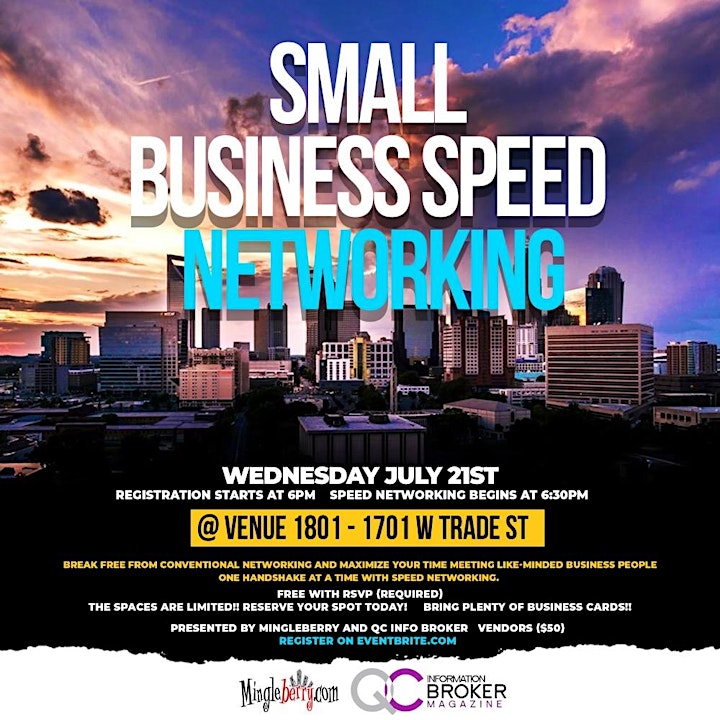 Small Business Speed Networking - July image