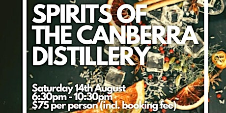 Sprits of The Canberra Distillery primary image