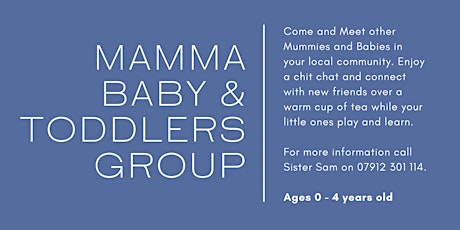 Mamma Baby & Toddlers Group primary image