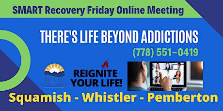 SMART Recovery Sea To Sky  Friday Online Meeting