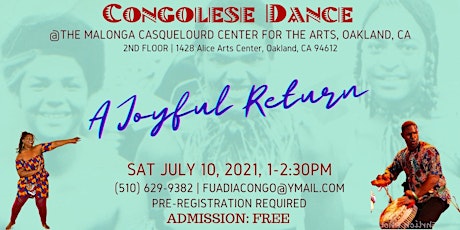 A Joyful Return - Congolese Dance @The Malonga Center primary image