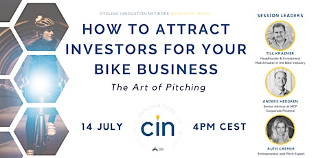 CIN Webinar: How to Attract Investors for Your Bike Business