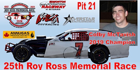 Roy Ross Memorial Weekend - Colby McTavish Car #7 primary image
