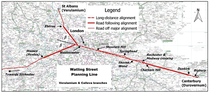 Watling Street, Stane Street, and the origins of London image